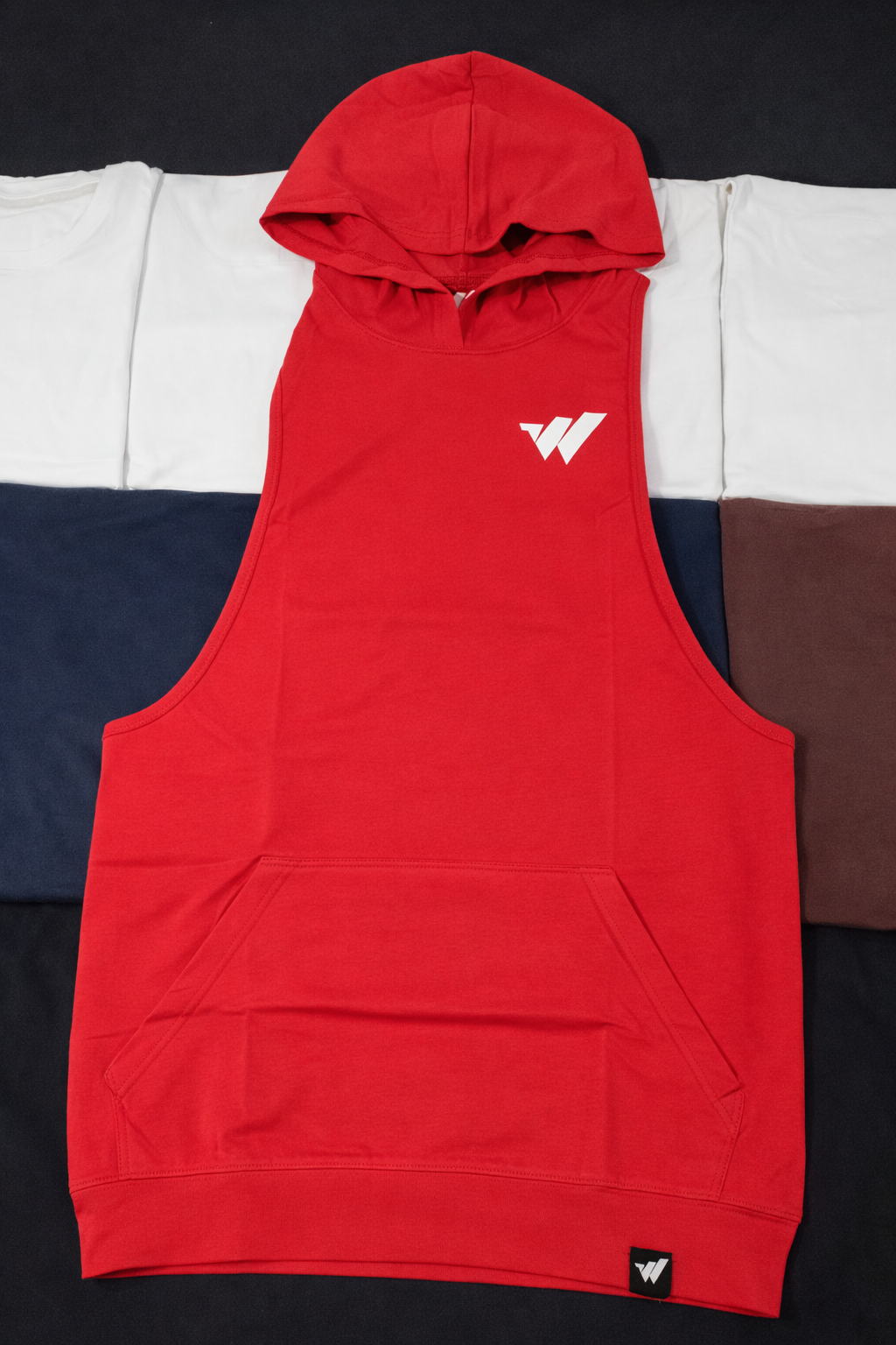 Breathe Easy Cut-Out Back Hooded T-Shirt